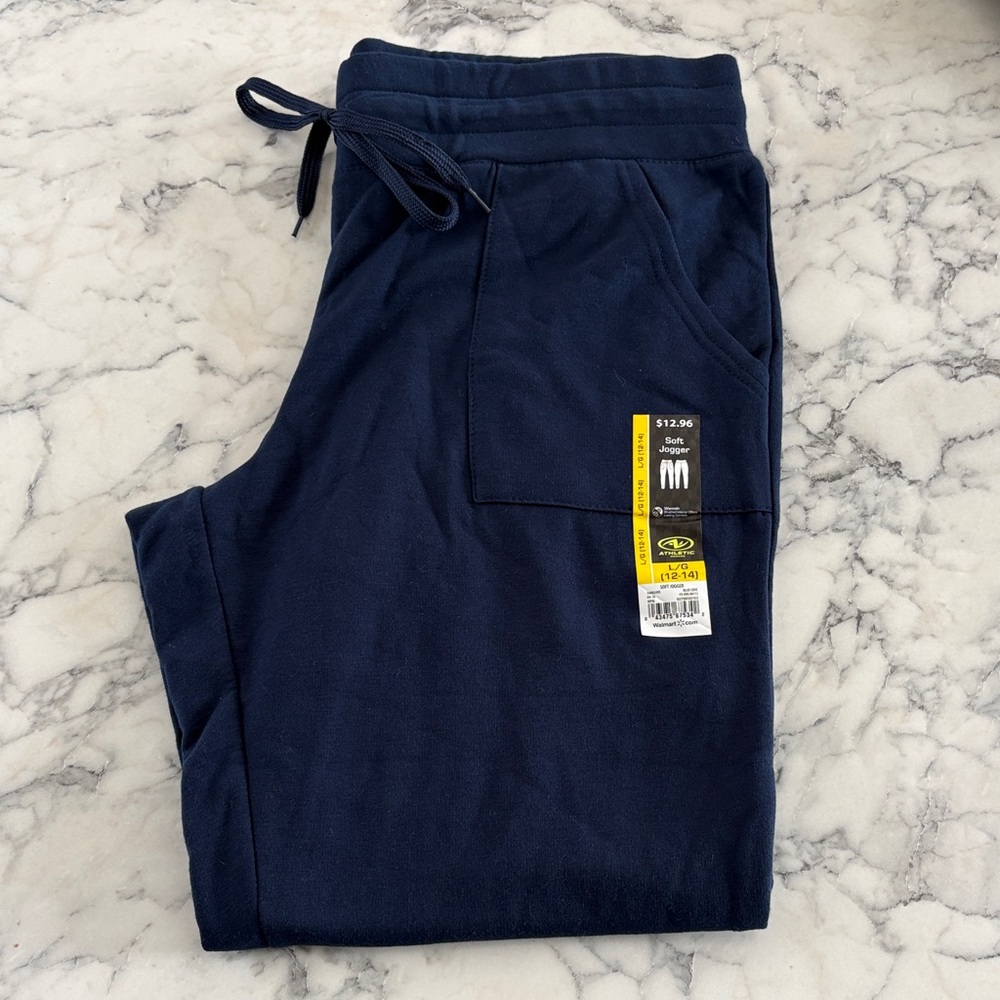Navy Blue Supersoft Jogger Pants